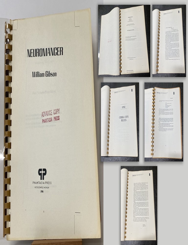 Item #34397 NEUROMANCER Advance Proof Copy. William Gibson