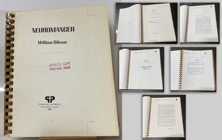 Item #34397 NEUROMANCER Advance Proof Copy. William Gibson