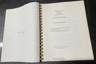 NEUROMANCER Advance Proof Copy