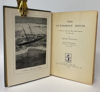 THE OUTERMOST HOUSE. A YEAR OF LIFE ON THE GREAT BEACH OF CAPE COD. Inscribed by Beston