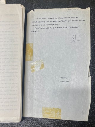 COUNT ZERO A remarkable and exceptionally scarce surviving production copy