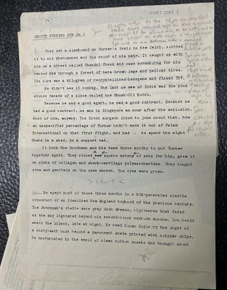 COUNT ZERO A remarkable and exceptionally scarce surviving production copy