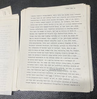 COUNT ZERO A remarkable and exceptionally scarce surviving production copy
