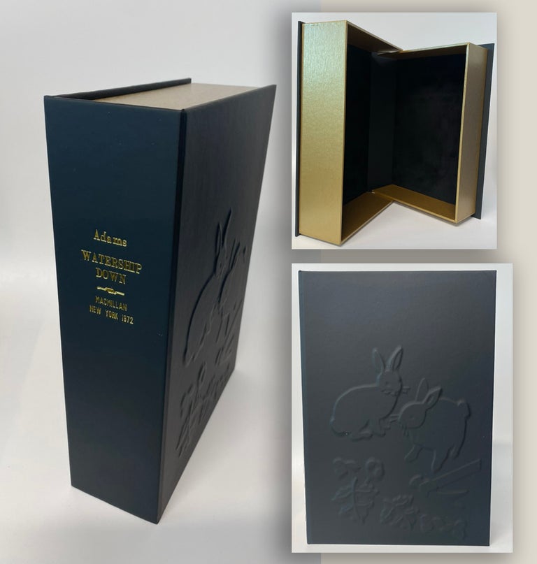 Item #34431 WATERSHIP DOWN . Custom Clamshell Case.(BOOK NOT INCLUDED). Richard Adams